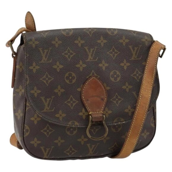 LOUIS VUITTON Monogram Saint Cloud GM Shoulder Bag